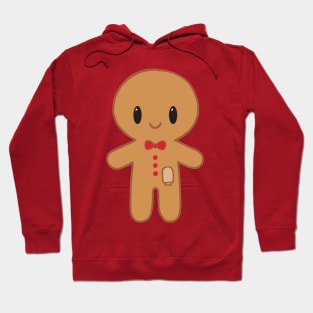 Gingerbread man with Ostomy Bag (Red) Hoodie